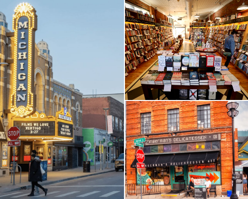 Ann Arbor Townie Official Recs! cover photo collage