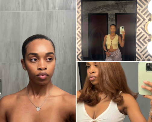 soft girl glam, muah cover photo collage