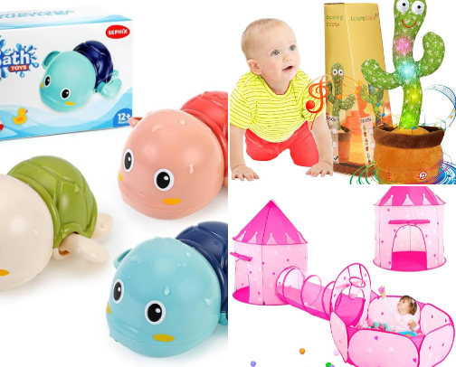Fun Gifts for Kids🎁🥳 cover photo collage