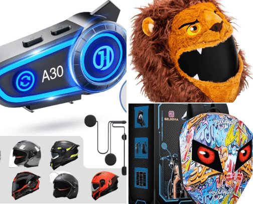 Motorcyclist "Tiktok" Accessories/ Items That You Will Want cover photo collage