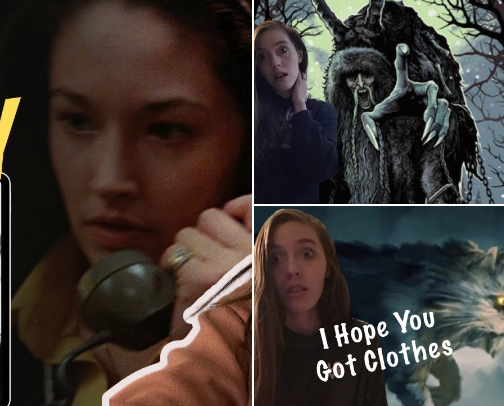 Christmas Lore and Spooky Stories cover photo collage