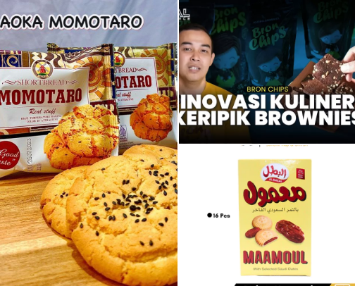 Snacks cover photo collage