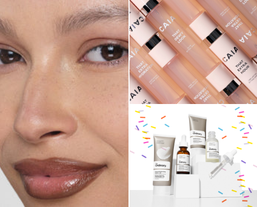 My fave beauty things cover photo collage