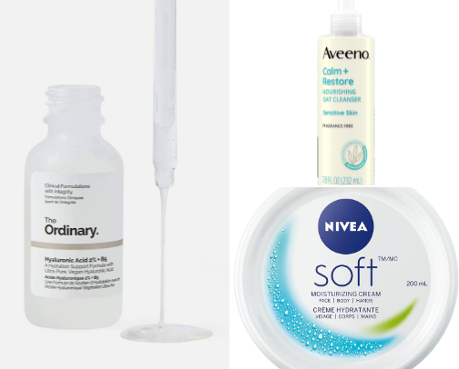Skincare basics cover photo collage