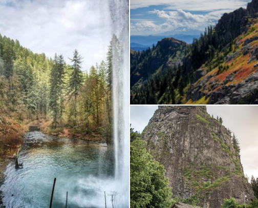 Great Places to Hike in the PNW cover photo collage