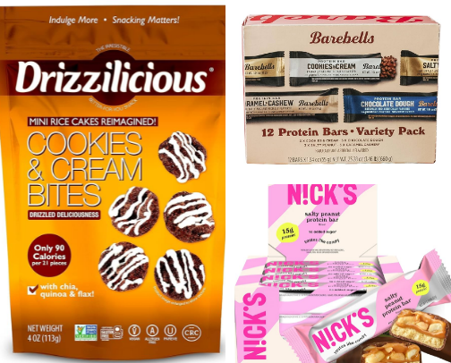 Health Conscious Pantry Snacks cover photo collage