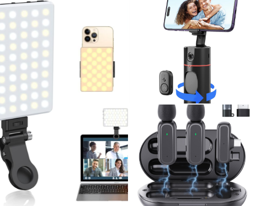Content Creator Must Haves ✨ cover photo collage