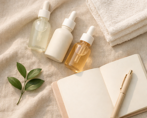 A skincare routine that actually feels doable cover photo collage