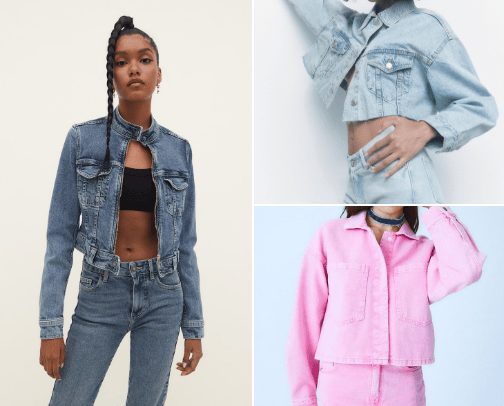 Denim cover photo collage