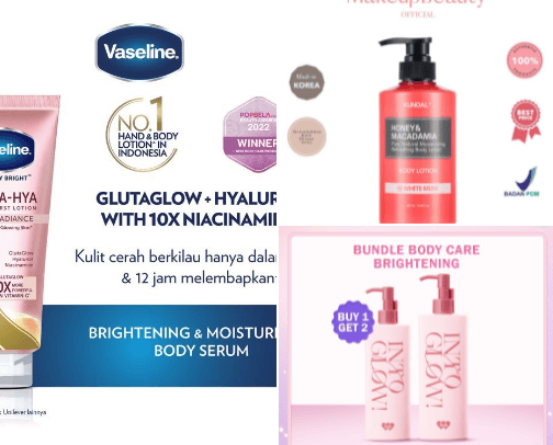 body care cover photo collage