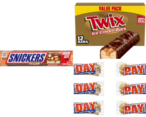 My Favorite Candy Bars cover photo collage