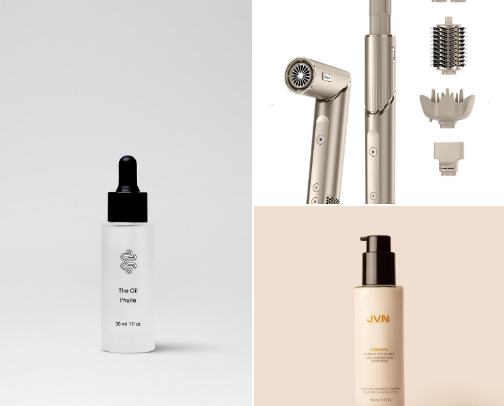 everything you need for a salon quality blowout everyday cover photo collage