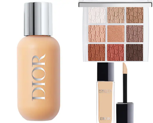 Shine with Dior ✨ cover photo collage
