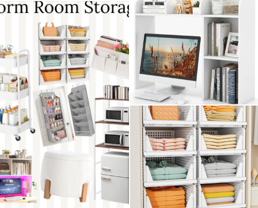 College Move-In Must-Haves cover photo collage