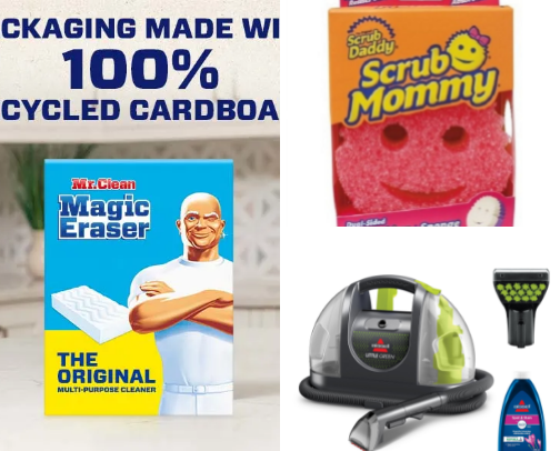 Stay at Home Mom Cleaning Essentials cover photo collage