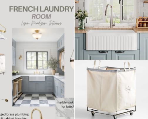 Designer Favorites - Laundry Room cover photo collage