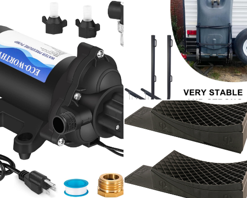 Boon-docking / Dry Camping Essentials cover photo collage