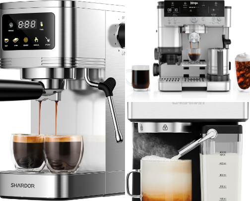 Tired of Spending tons on Starbucks. Create your own Home Cafe. cover photo collage