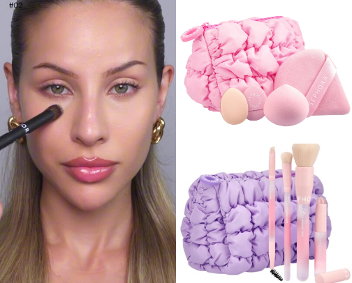 Makeup cover photo collage
