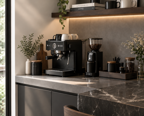 My Dream Coffee Corner: A Complete Guide to Your Dream Coffee Corner at Home cover photo collage