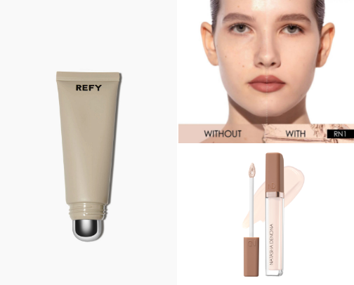 What I’m wearing on my skin for a more glam look ✨💋💄 cover photo collage