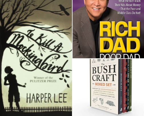 My favorite book recs cover photo collage