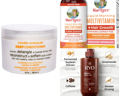 For Scalp Treatment & Hair Growth cover photo collage