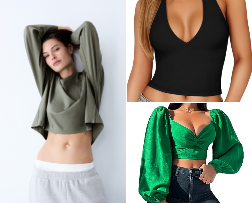 Croptop Edition 🫶🏻 cover photo collage