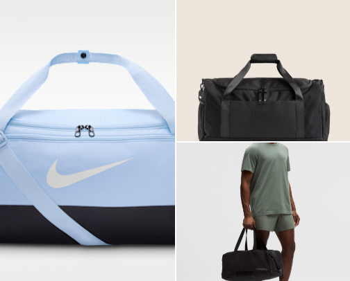 Gym Bag Essentials 🎒✨ cover photo collage