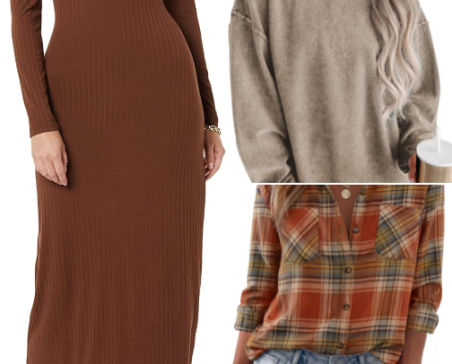 Amazons Fall Fashion under $25 cover photo collage