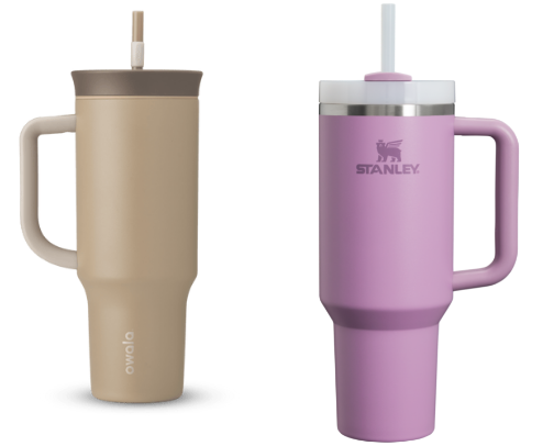 Tumbler & Hydration Favorites  The Stanley Quencher H2.0/40 oz Tumbler reigns supreme—ubiquitous on TikTok and Instagram for its all-day insulation and sleek design. Meoky, BENZZO, Simple Modern Trek Tumbler, and MaxBase 40 oz Insulated Tumbler. cover photo collage