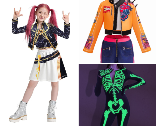 Halloween 🎃 🎃 🎃 costume and decor☠️☠️👻👻👽👽🎃🎃 cover photo collage