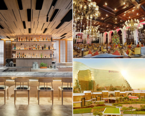 Classy and elegant fine dining style fun casual for cafes/family restaurants. cover photo collage