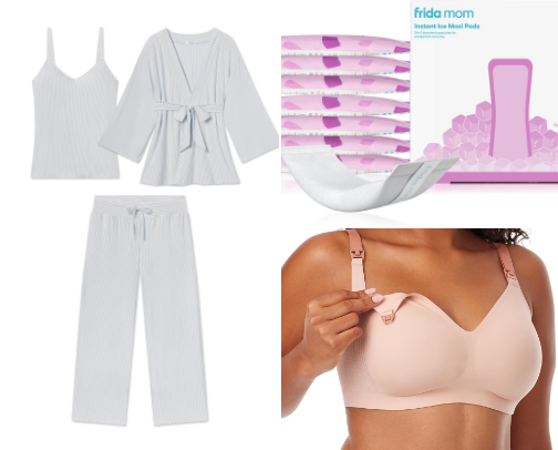 Postpartum cover photo collage