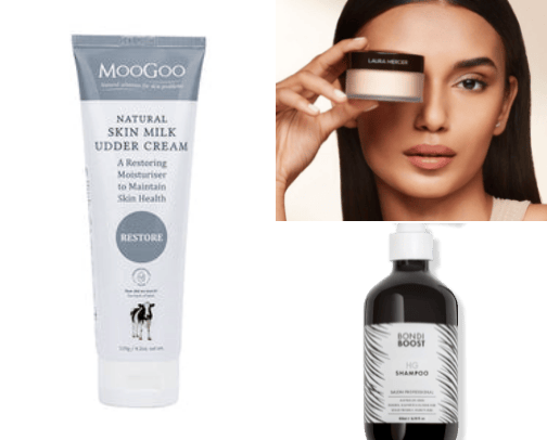 My favourite beauty and skincare products cover photo collage