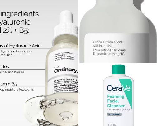 Skin Care Worth Your $$$ cover photo collage