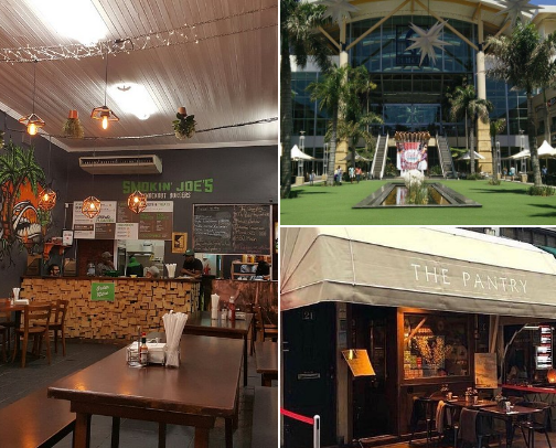Food vibes cover photo collage
