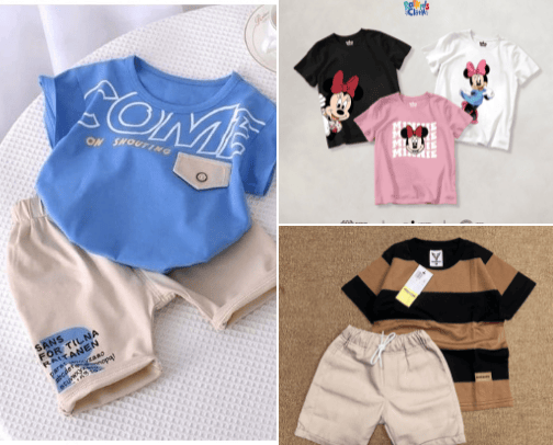 Kids Fashion cover photo collage