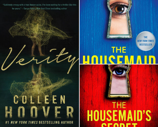 My top books as a girl that hates romance novels cover photo collage