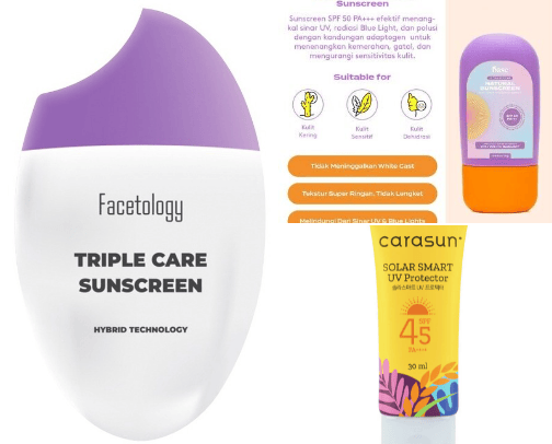 Top sunscreen you must have ☀️ cover photo collage