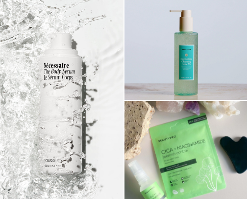 Niacinamide 101: Benefits & Best Products cover photo collage
