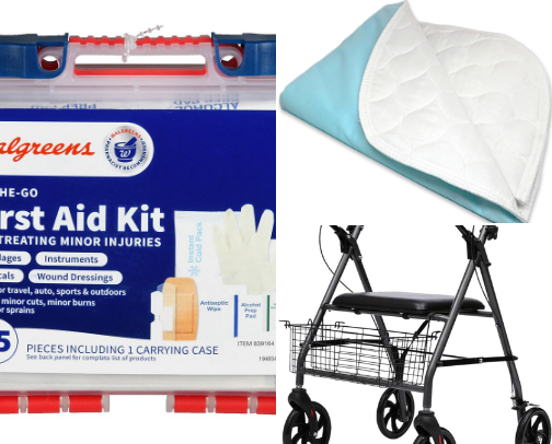 First Aid & Wound Care Essentials – Bandages, Sterile Dressings & Emergency Kits cover photo collage