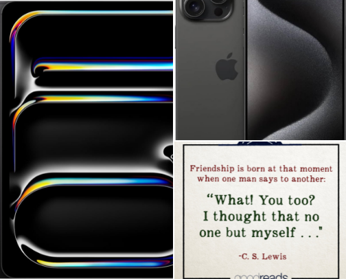 Favorite technology cover photo collage