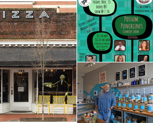 Fredericksburg VA cover photo collage