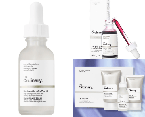 The Ordinary cover photo collage