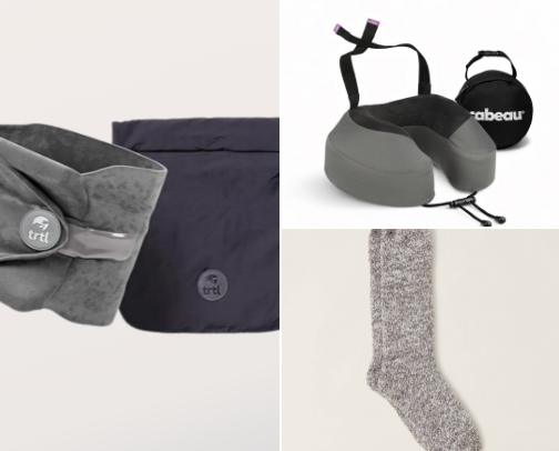 Genius Travel Essentials for a Stress-Free Flight cover photo collage