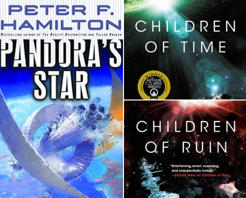Epic Space Opera Sci-Fi Books You Won’t Put Down cover photo collage