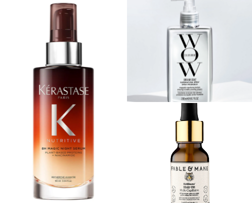 hair care = self care cover photo collage