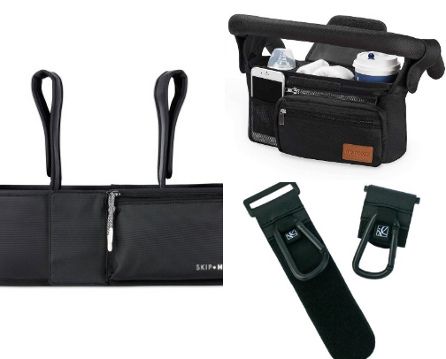 Stroller Errand Kit for Baby & Toddler: Storage, Weather, Snacks & Changes cover photo collage