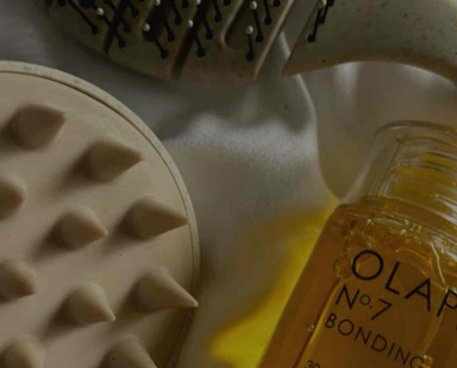 Hair routine cover photo collage